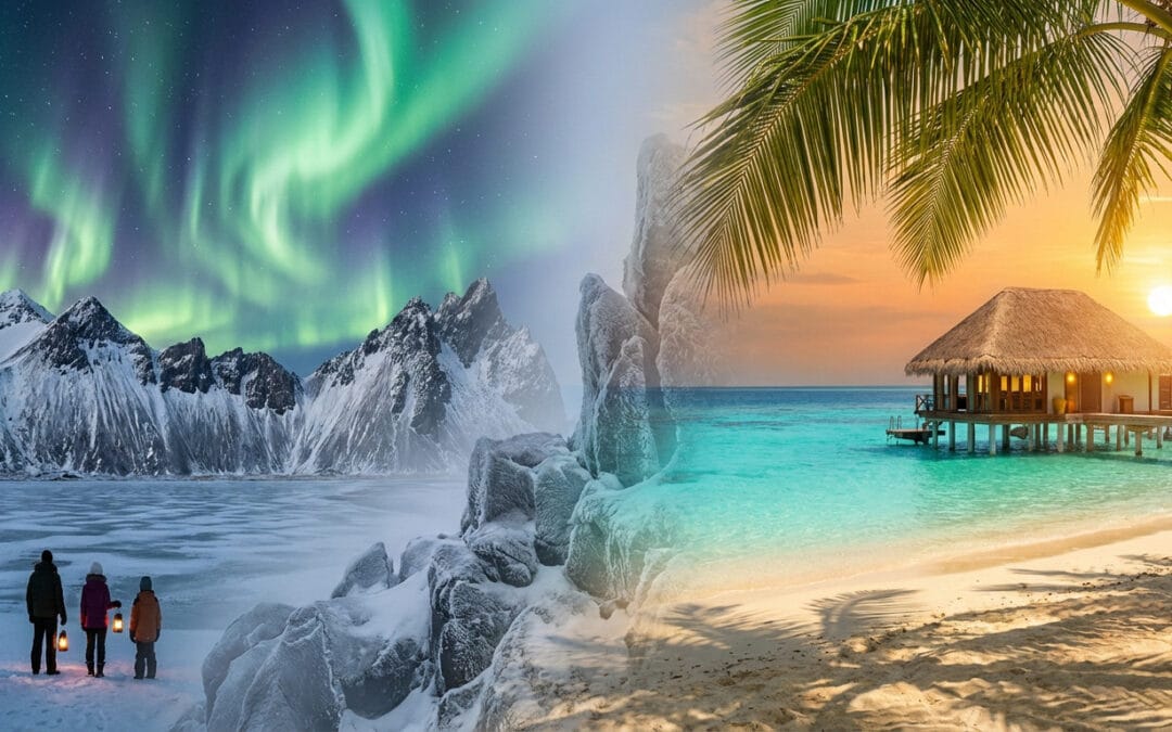 Où partir en février : aventure ou grand luxe ?