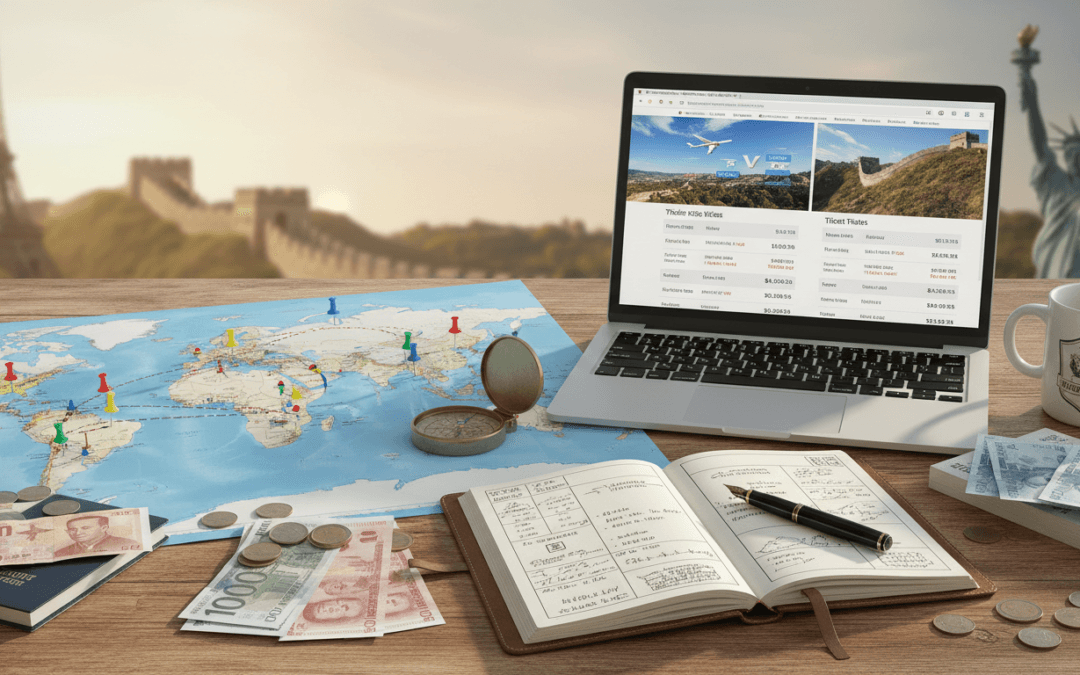 Autour du monde tarif : guide complet pour planifier votre voyage au meilleur prix