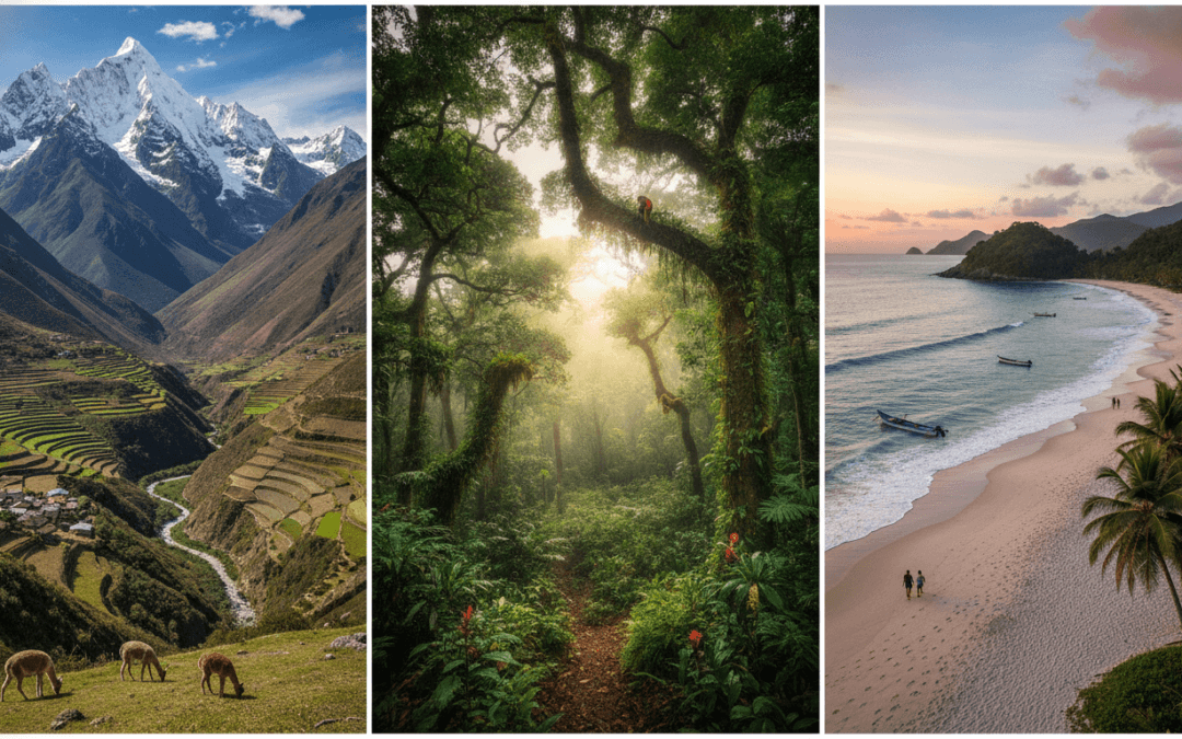 Amérique du sud quand partir : guide complet pour choisir la meilleure période