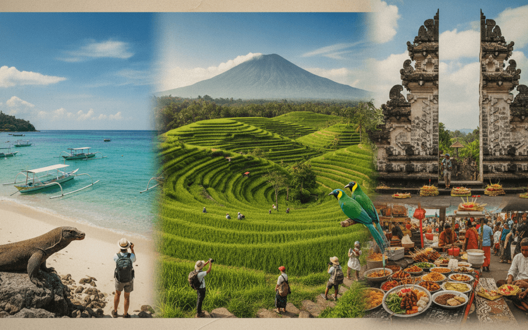 Indonesie 3 semaines : guide complet pour un voyage inoubliable