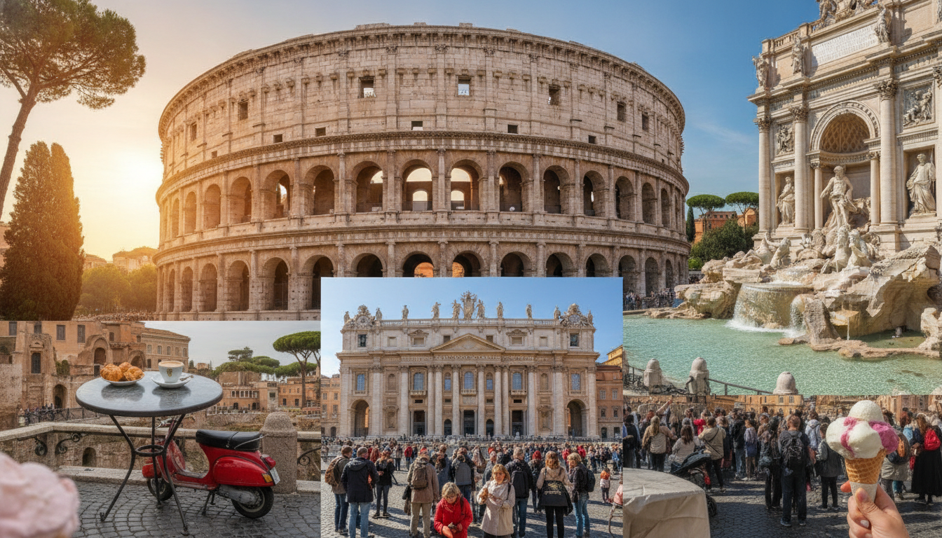 découvrez rome en 3 jours avec notre guide complet pour un itinéraire réussi : monuments incontournables, conseils pratiques et suggestions d'activités pour un séjour inoubliable.