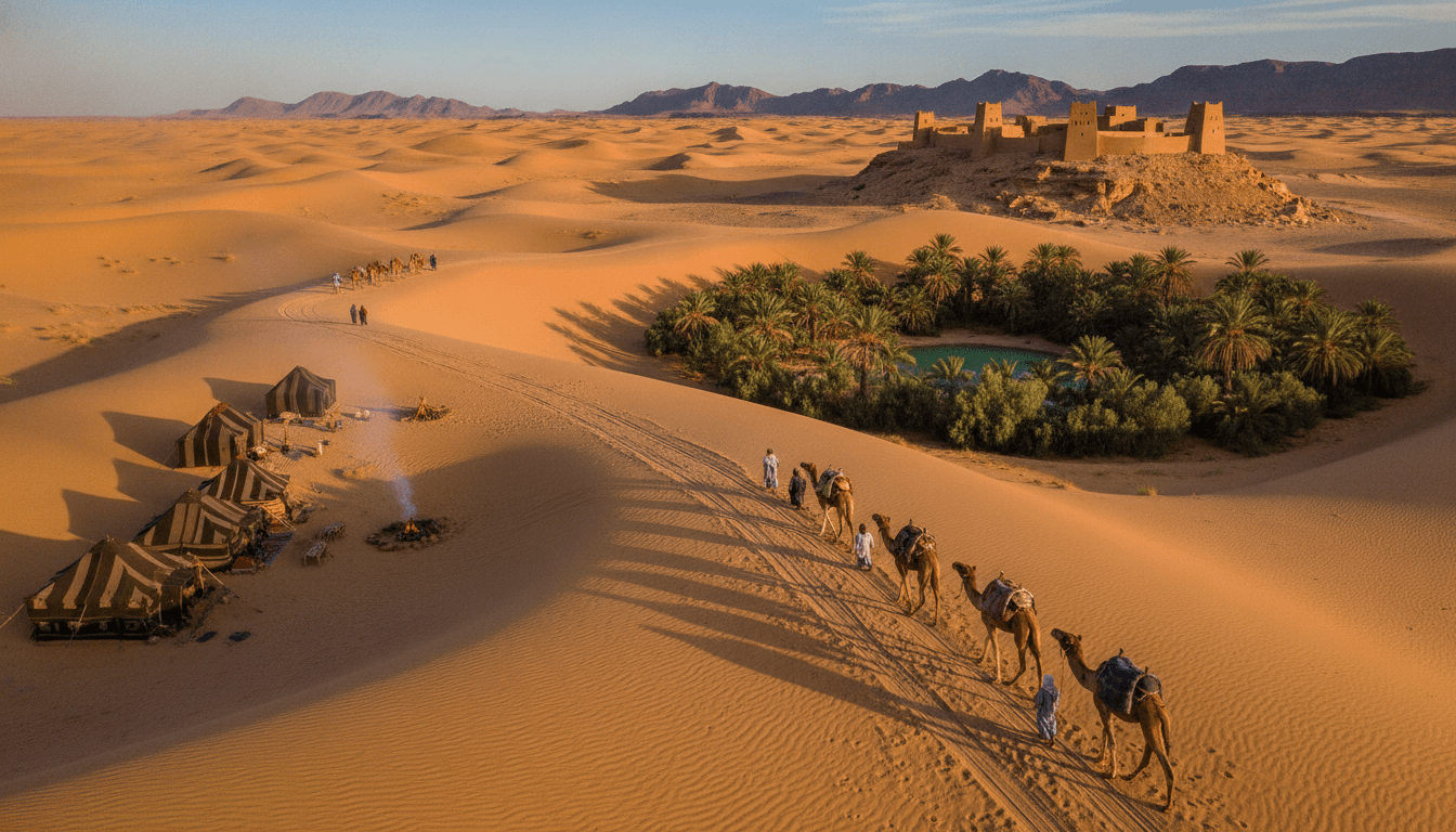 découvrez un itinéraire de voyage détaillé au maroc pour explorer les merveilles du désert, entre paysages grandioses, culture authentique et aventures inoubliables.