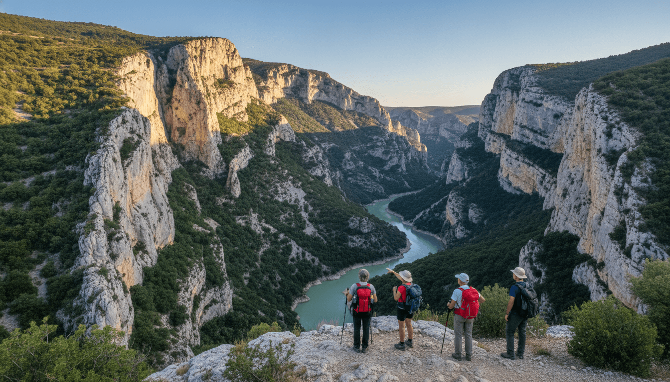 explorez les gorges du verdon grùce à notre guide complet pour une visite inoubliable : activités, conseils pratiques et sites incontournables.
