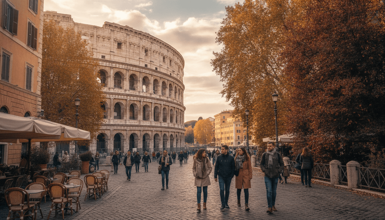 découvrez comment visiter rome en novembre avec notre guide complet pour profiter pleinement de la ville, ses sites incontournables, son climat agréable et ses événements saisonniers.