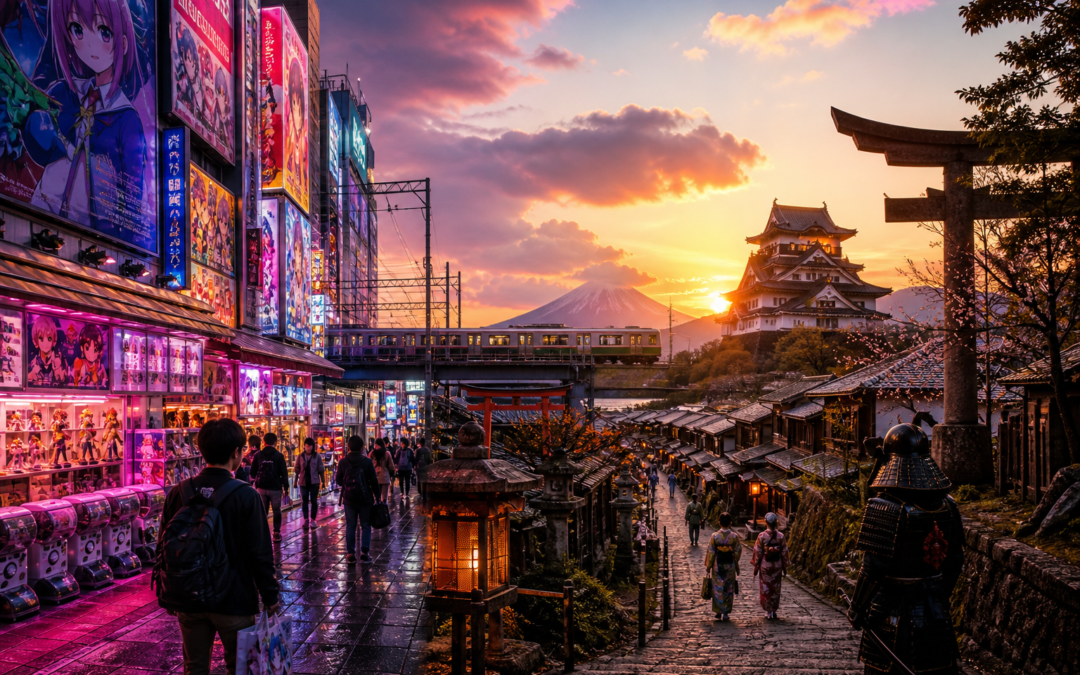 Japon : voyage au pays des mangas et des samouraïs