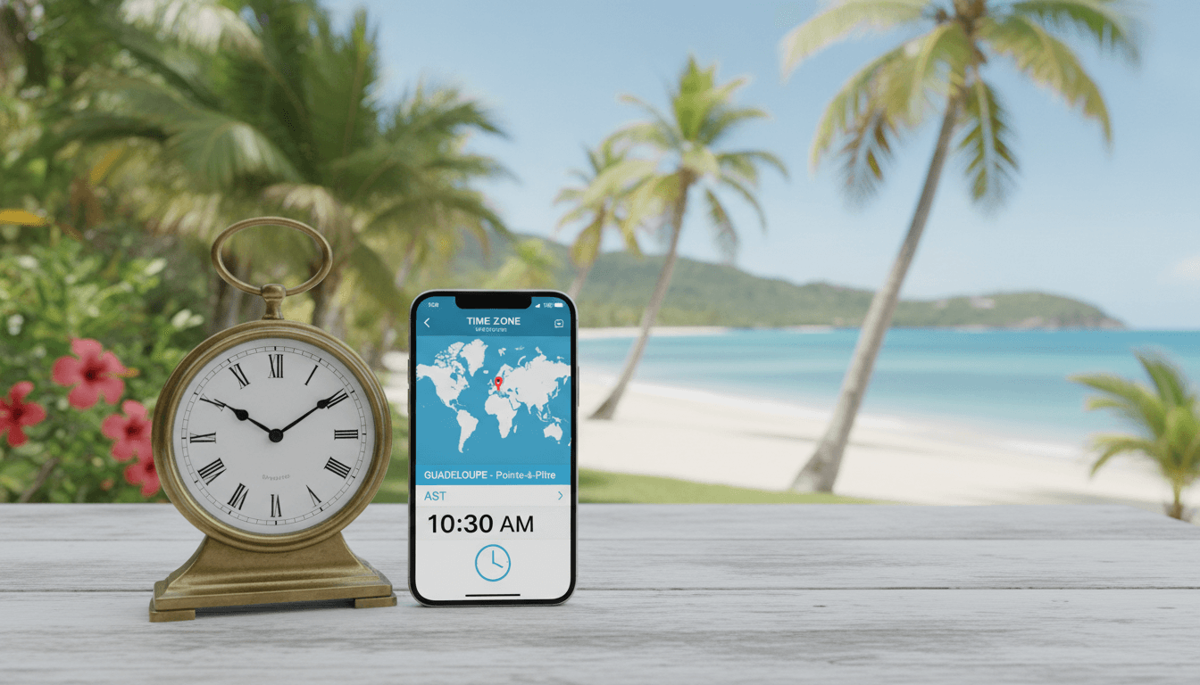 découvrez l'heure officielle en guadeloupe et apprenez comment la connaître facilement grâce à nos conseils pratiques et ressources fiables.