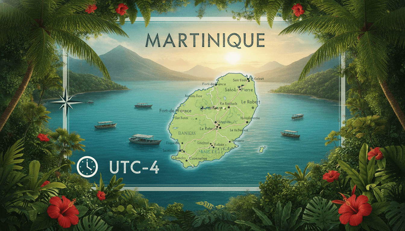 découvrez l'heure actuelle en martinique et apprenez comment la calculer facilement grâce à nos conseils pratiques et rapides.