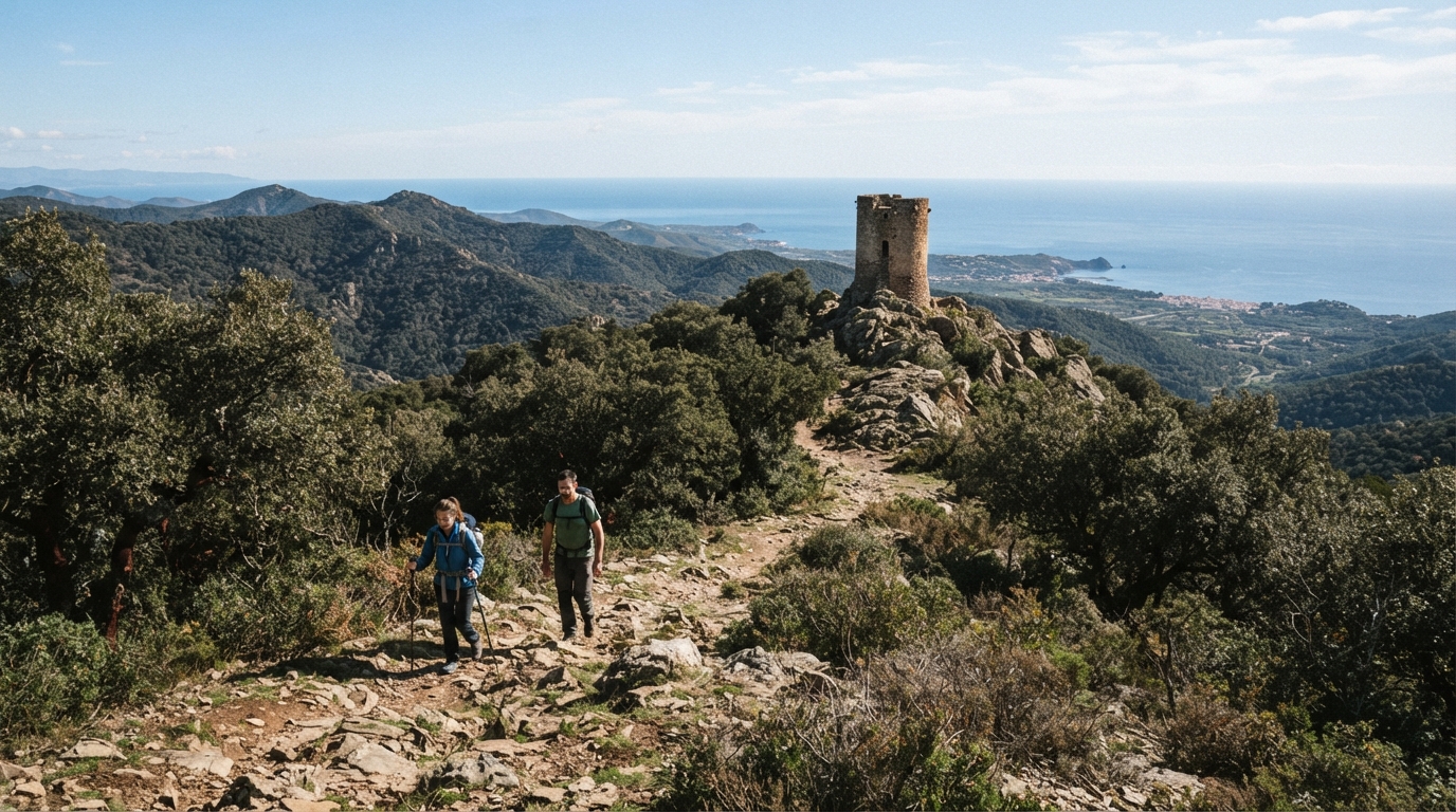 explorez le massif des albères, entre méditerranée et pyrénées : paysages préservés, sentiers de randonnée et trésors naturels à découvrir.