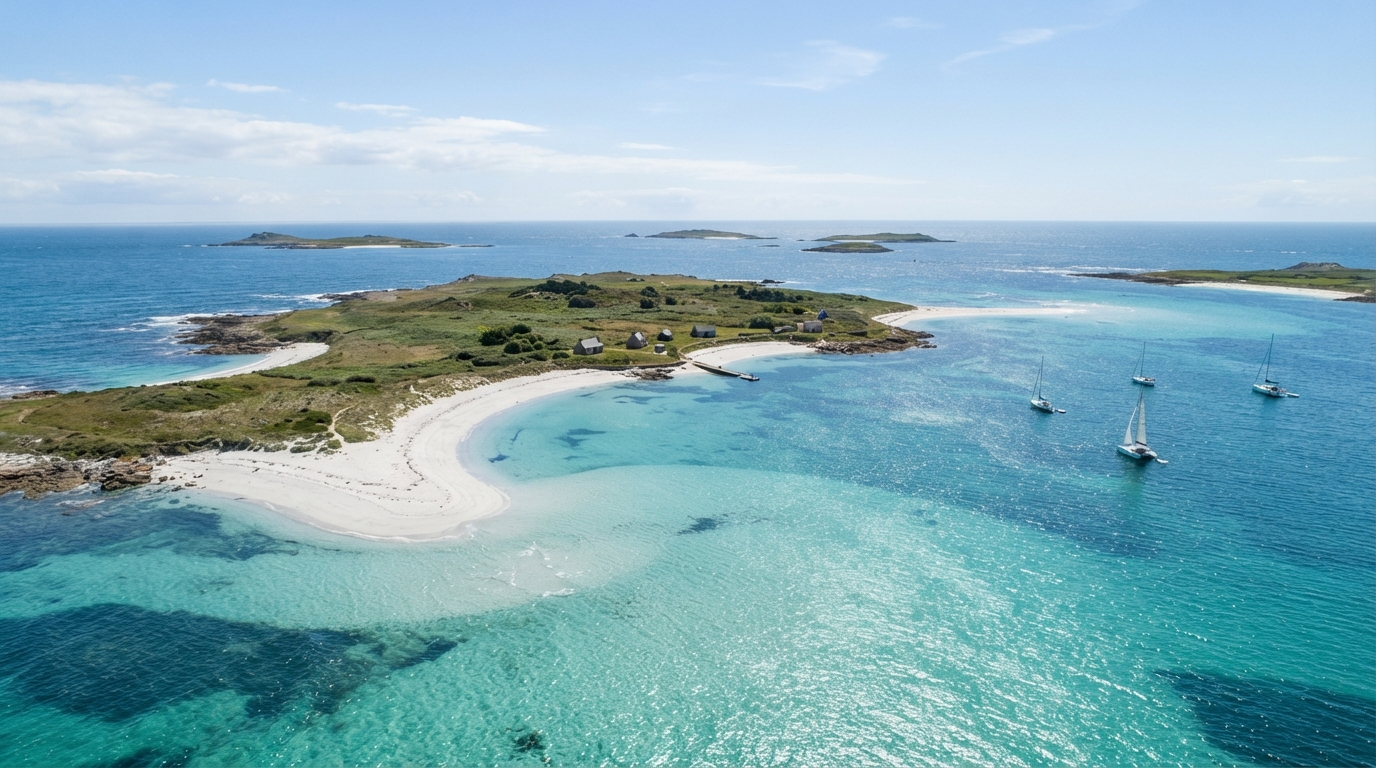 explorez les îles des glénan, un archipel breton aux eaux turquoise et aux plages de sable blanc, véritable paradis naturel à découvrir.